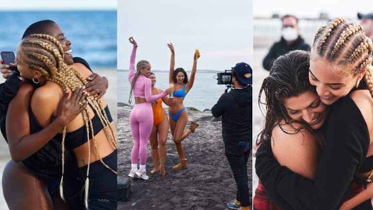 Jasmine Sanders Serves as Swim Search Mentor